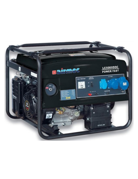 GENERATORE corrente 4,5 kw LC 5000 DDC benzina Gruppo elettrogeno Airmec 230 v