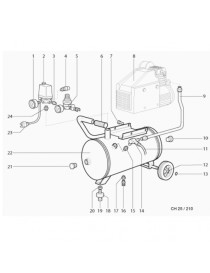 Compressore CH 50/210 Airmec