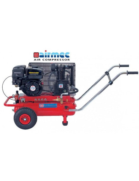 Motocompressore TEB 22/510 motore Loncin benzina compressore - 510 L/min - 6,5 Hp AIRMEC