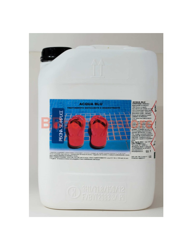 Acqua Blu Ossigeno Liquido 25 Kg