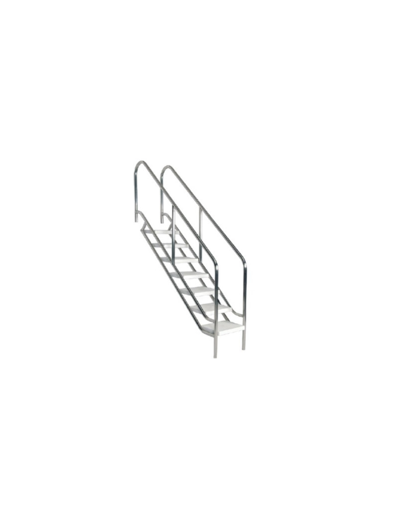 Scala per piscina da esercitazione, anche per riabilitazione. Disponibile con 4 5 6 7 8 gradini da 500mm