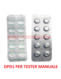 Ricambio DPD1 per misurare cloro acqua piscina 100 - 200 - 500 pastiglie per tester manuale