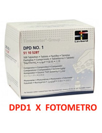 Ricambio DPD1 per fotometro misurare cloro acqua piscina 100 - 200 - 500 pastiglie