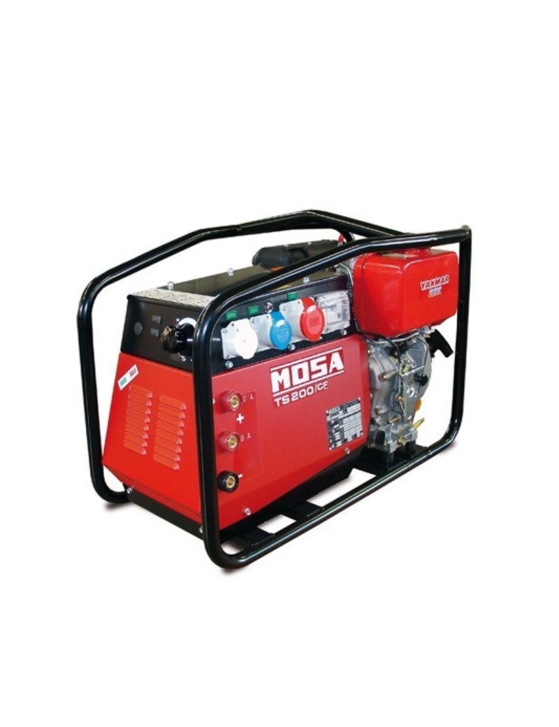 usare TS 200 DS/CF modificare DES/CF Motosaldatrice Disel Mosa 190 A + gruppo elettrogeno