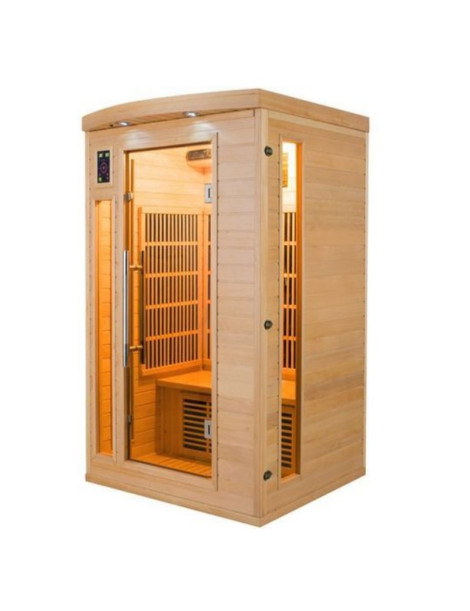 Sauna infrarosso BBS-Apollo 2 posti 1890 watt