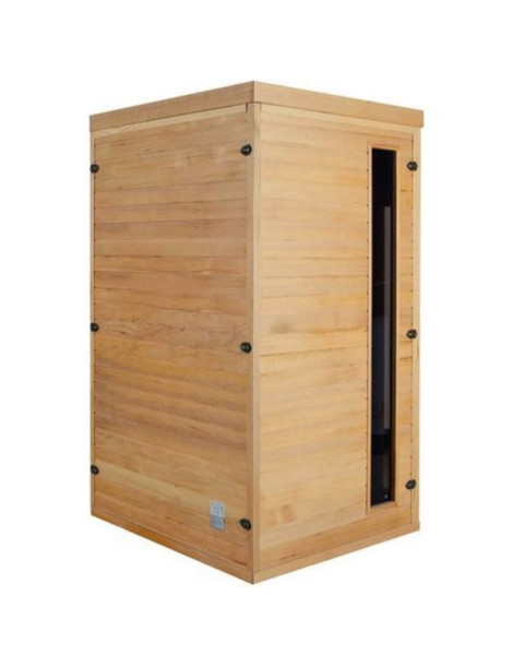 Sauna infrarosso BBS-Apollo 2 posti con diffusore al carbonio 1890 watt