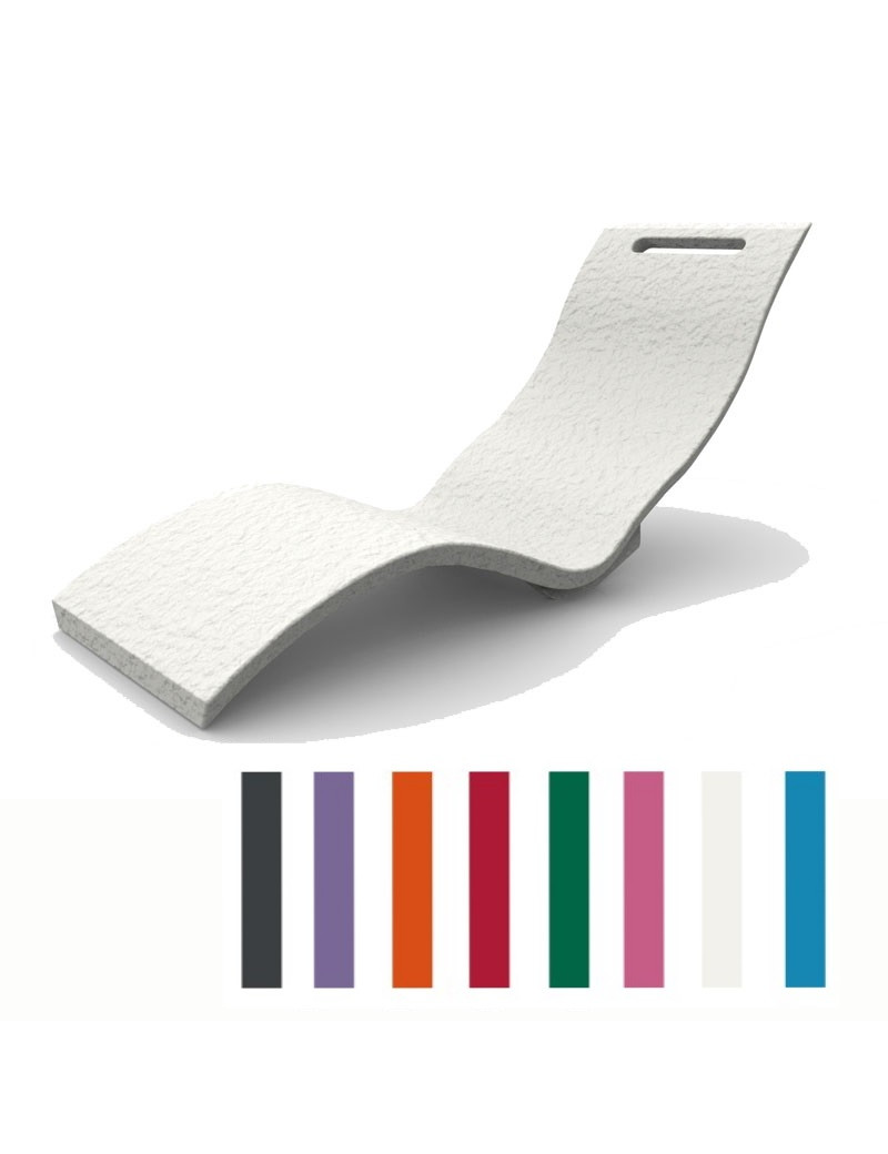 Sdraio CHAISE LONGE CV-S010 Serendipity Lettino da interno prendisole 8 colori