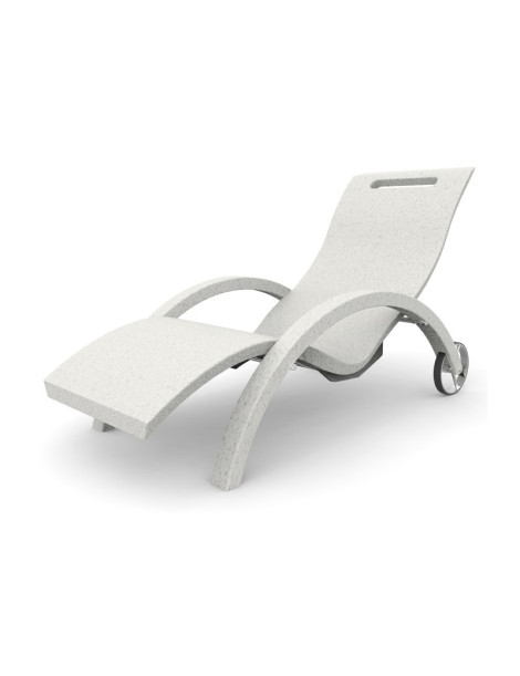 Sdraio CHAISE LONGE S110 Serendipity Lettino da esterno prendisole