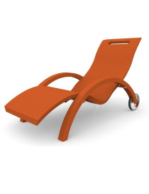 Sdraio CHAISE LONGE S110 Serendipity Lettino da esterno prendisole