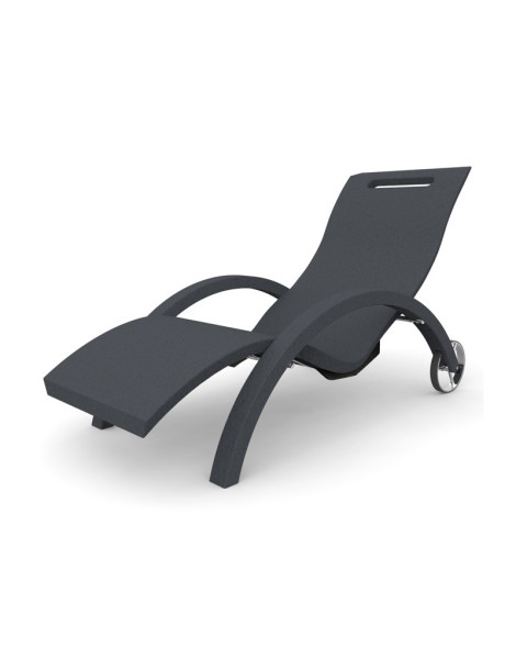 Sdraio CHAISE LONGE S110 Serendipity Lettino da esterno prendisole