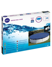 Copertura invernale 540x540cm GRE alta qualità per piscine rotonde