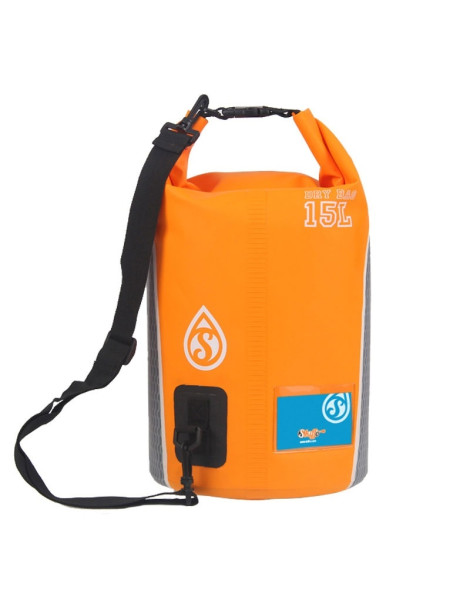 Borsa impermeabile Nomade arancione 15/30 L