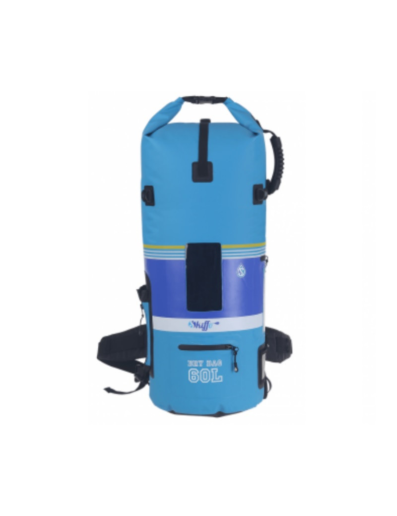 Borsa impermeabile Explorer azzurra 60 L