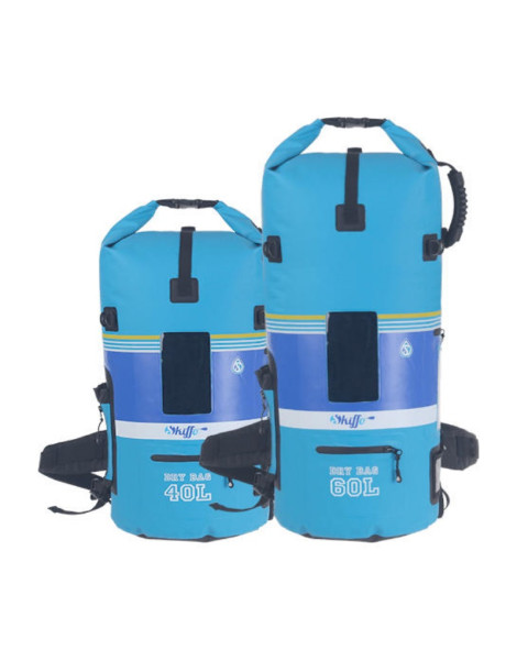 Borsa impermeabile Explorer azzurra 60 L