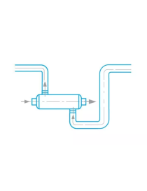 Scambiatore di calore acqua/acqua Astralpool per piscine e spa TIT-60 kW