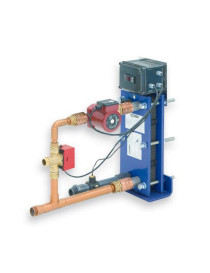 Scambiatore di calore Astralpool per piscine e spa ETNA AISI-316 equipaggiato con pompa di ricircolo diversi formati