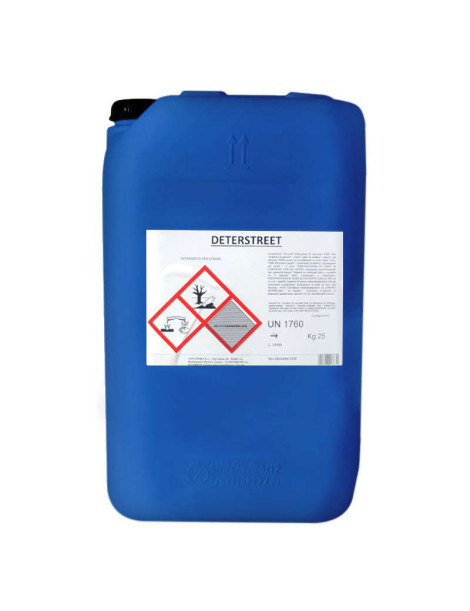 DETERSTREET detergente per bonifiche di strade marciapiedi capannoni 5 Kg