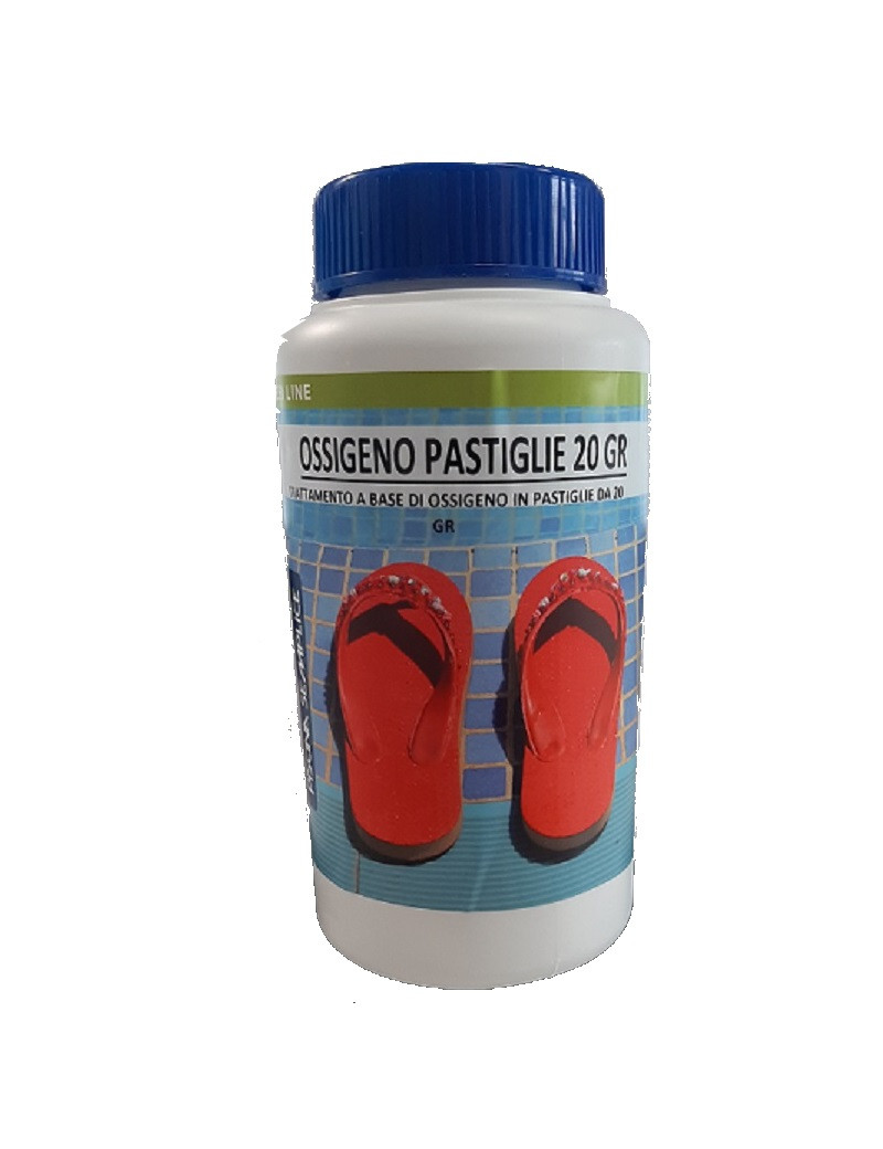 OSSIGENO PASTIGLIE 20gr 1 Kg - Disinfezione Pisicna Senza Cloro