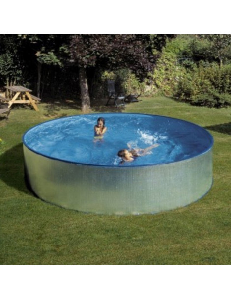 Piscina fuori terra Tenerife in acciaio GRE rotonda 450x450x90 cm