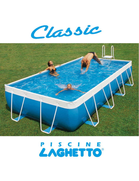 Piscina fuori terra PVC 2,80 X 4,00 h120 Laghetto Classic 24