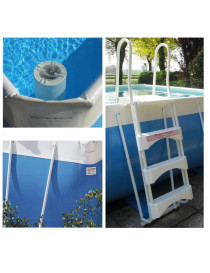 Piscina fuori terra PVC 2,80 X 4,00 h120 Laghetto Classic 24