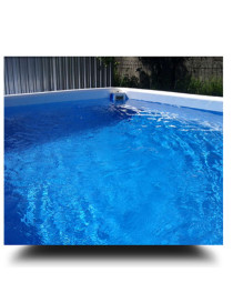 Piscina fuori terra PVC 5 X 10 h140 Luxury Large 140 Maretto