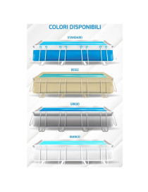 Piscina fuori terra PVC 6 X 12 h140 Events Best 140 Maretto