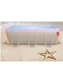 Piscina fuori terra PVC 4,00 X 6,60 h120 LAGHETTO POP 46