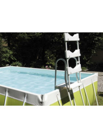 Piscina fuori terra PVC 4,00 X 6,60 h120 LAGHETTO POP 46