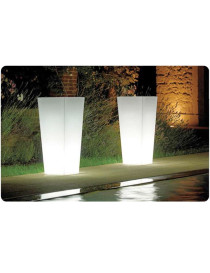 Vaso quadro 86 Arkema  con illuminazione a led