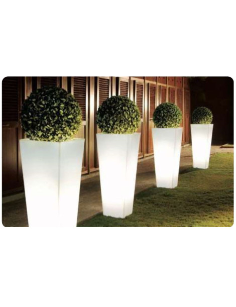 Vaso quadro 86 Arkema  con illuminazione a led