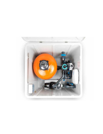 Pozzetto preassemblato in vetroresina da 15 m3/h - monofase