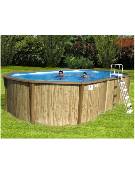 Kit Antigua 650 - 670 x 365 x h132 Piscina con Filtro a sabbia