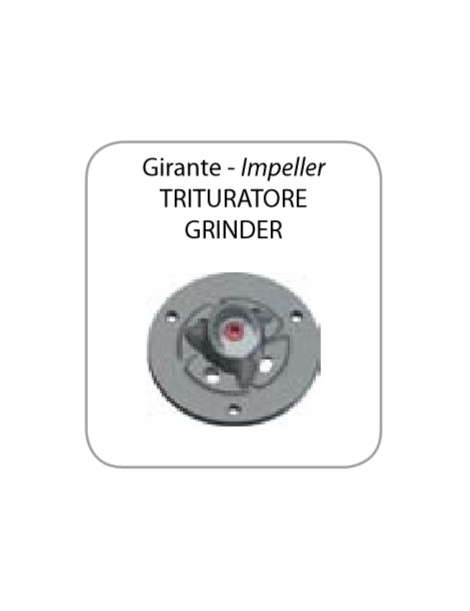 Elettropompa GRIX 32-2/110 M 1,5 HP Trituratrice DRENO MONOFASE Acque Nere Fossa Biologica Lurida