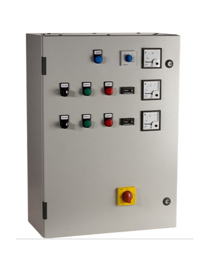 QUADRO ELETTRICO AVVIAMENTO STELLA TRIANGOLO TRIFASE 30HP