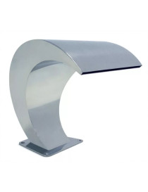 Cascata per piscina larghezza 500 decorativa inox Fontana per bordo vasca