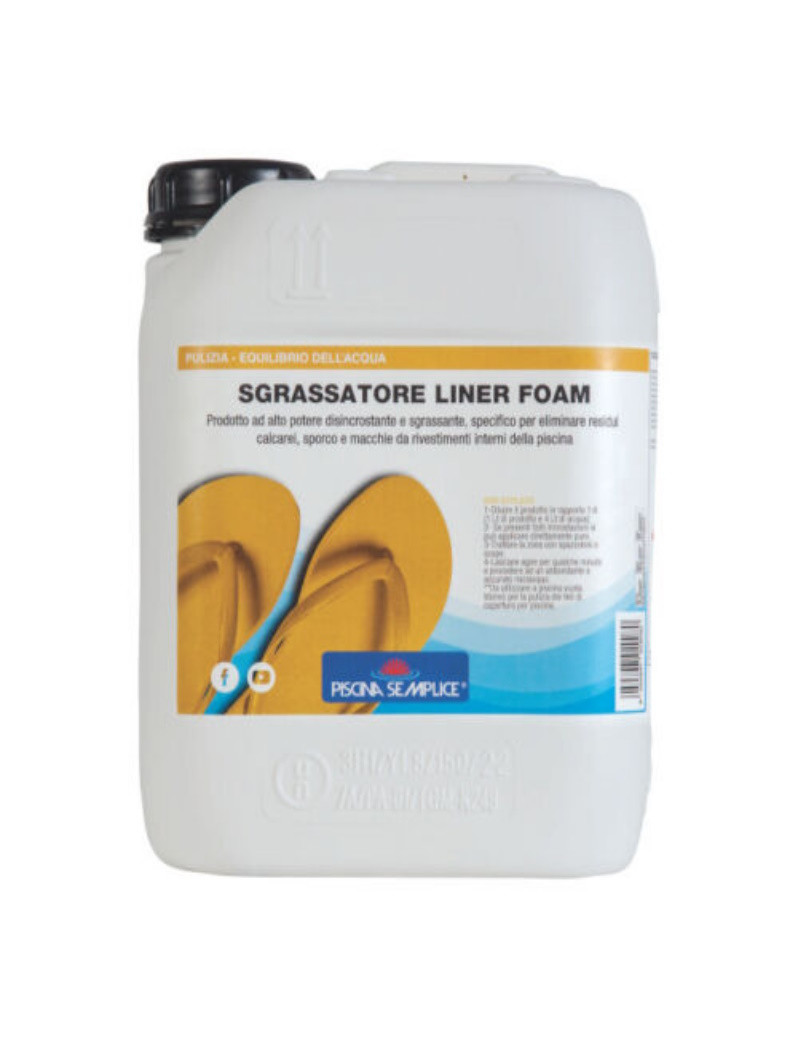 Sgrassatore LINER FOAM ACIDO 25 Kg