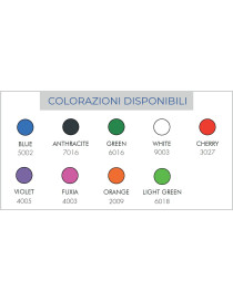 Doccia Solare HAPPY FIVE 28 lt Acqua calda fredda  Polietilene 9 colori Arkema Design