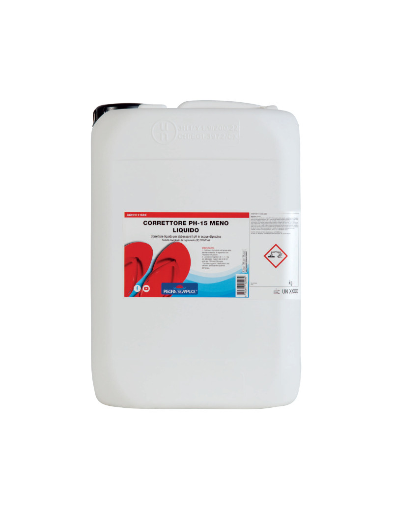 CORRETTORE PH - 15% MENO LIQUIDO 25KG