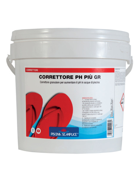 Correttore PH + Plus Granulare 5 KG