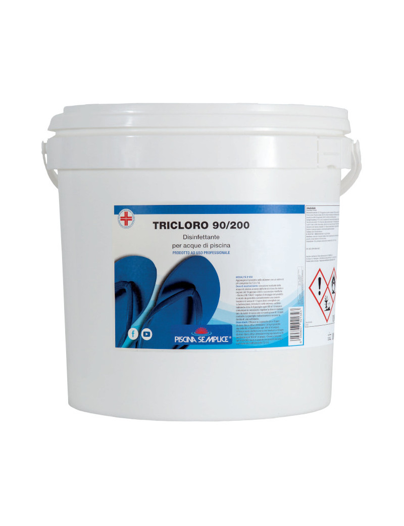 Tricloro Pastiglie 200 Grammi 90% 50 Kg