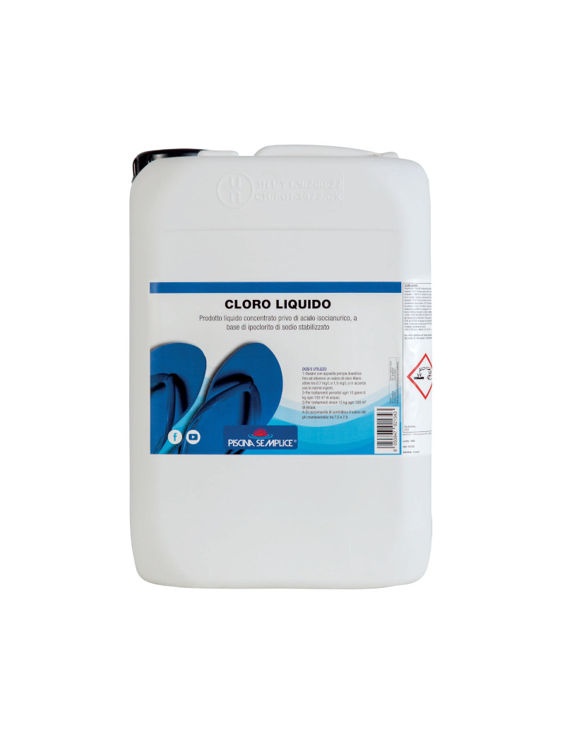 CLORO LIQUIDO 12 KG