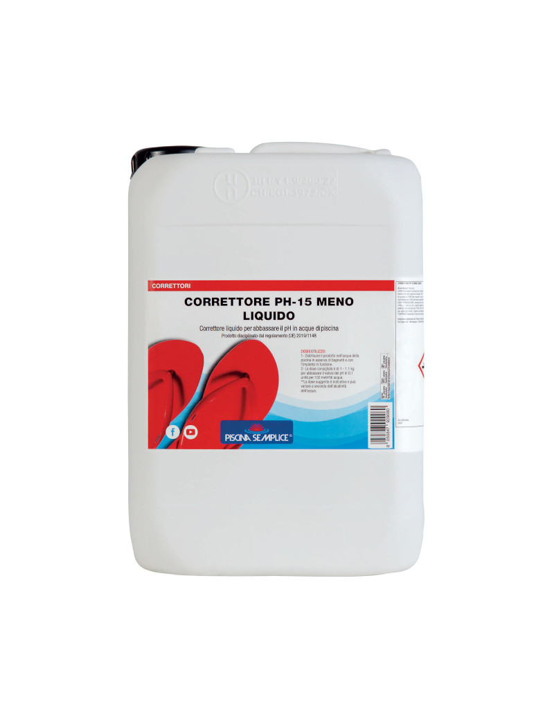 CORRETTORE PH - 15 LIQUIDO 10 KG