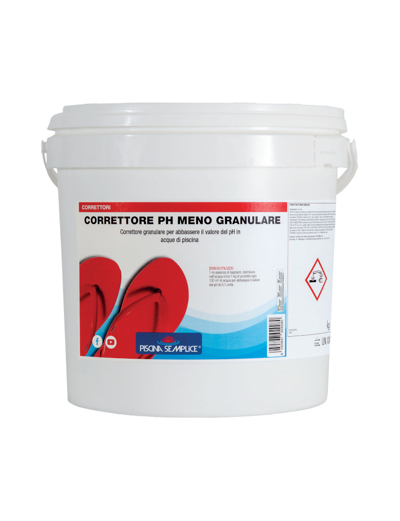 CORRETTORE PH - GRANULARE 16 KG