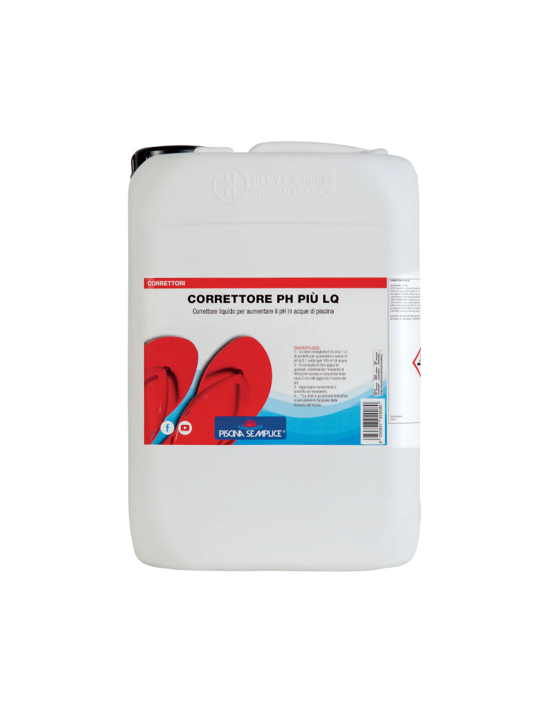 CORRETTORE PH + LIQUIDO 12 KG