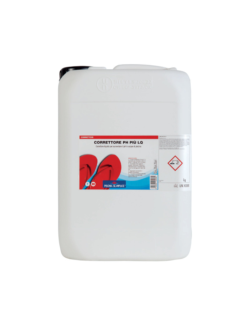 CORRETTORE PH + LIQUIDO 25 KG