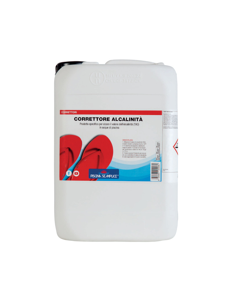 CORRETTORE ALCALINITÀ 10 KG