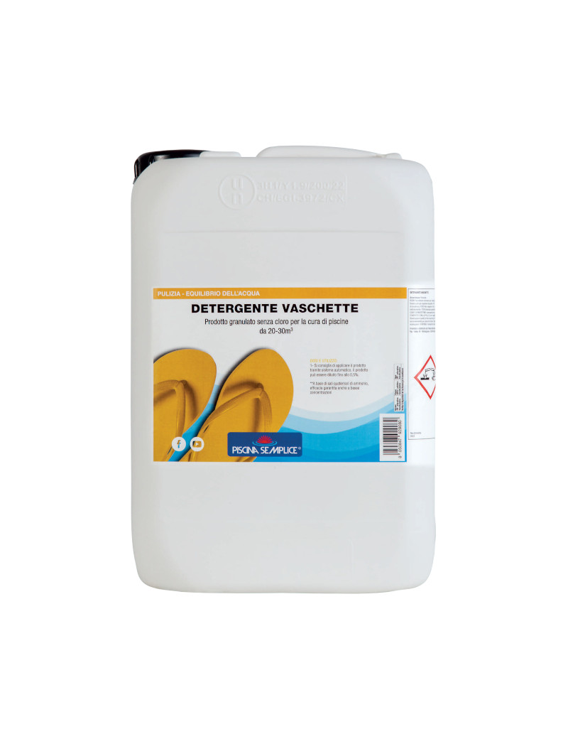 DETERGENTE VASCHETTE 10 KG
