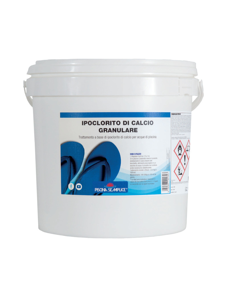 IPOCLORITO DI CALCIO GRANULARE 10 KG