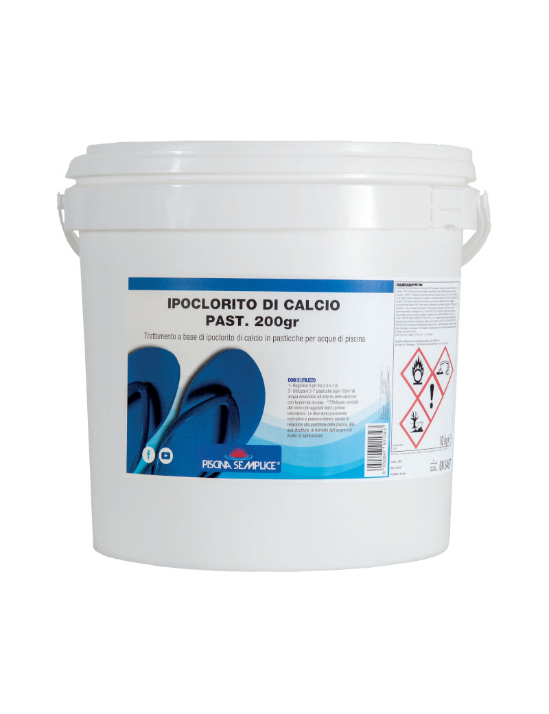 IPOCLORITO DI CALCIO PASTIGLIE 10 KG